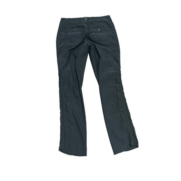 Kuhl Trekr Hiking Pants Gray Stretch Nylon Side Seam Cinch Womens 6 - Picture 5 of 5